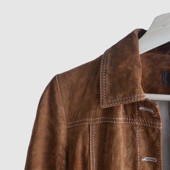 Vintage Danier Genuine Leather Jacket – Brown, Size S - Picture 4 of 7